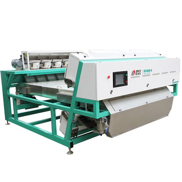 BS1600-B Belt Drive Color Sorter Machine , Remote Control Plastic Sorting