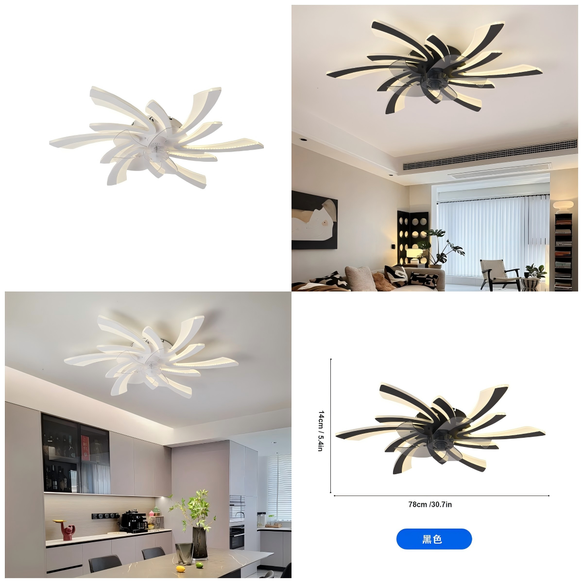 wholesale Morden Light Luxury Living Room Ceiling Fan Lamp Bedroom Ceiling Fan Light High End Electric Fan Integrated Lamp