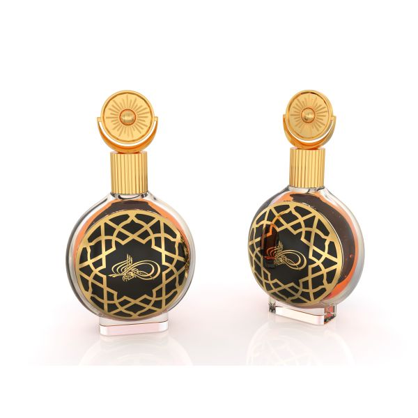 Exquisite Gold Zinc Alloy Zamak Perfume Cap Set For Your Own Perfume Brand