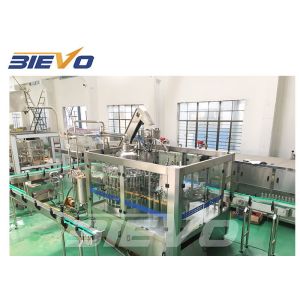 SUS 304 3 In 1 5000bph Juice Filling Machine