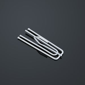 Silver Iron Drapery Tie Back Hooks Shower Curtain Hangers