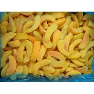 China BRC New Crop 1/8 Cut IQF Frozen Peach Slices on sale