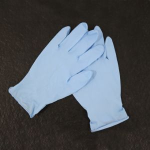 Oil Proof 22 Mil Disposable Nitrile Examination Gloves