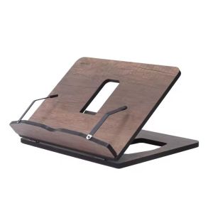 Customized Portable Foldable Wooden Bookstand Cookbook Reading Table Practical