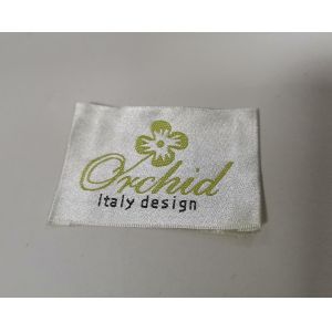 Custom High Density Woven Labels Folding Clothing Woven Labels