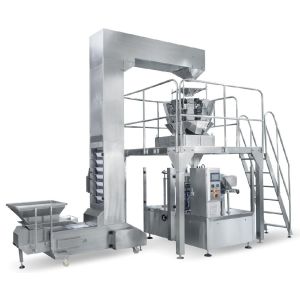 ZCHONE 1300kg Automatic Vacuum Packaging Machine Food Granule Multi Station