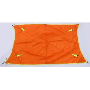 Portable PU1000mm 2 Room 2 Person Outdoor Tent For Camping