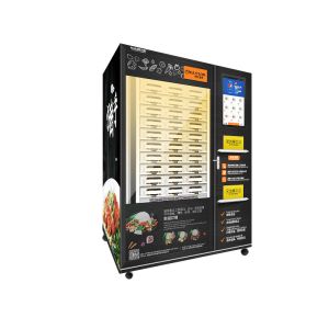 Fast Food Vending Machine With Heating Bento Vending Machine