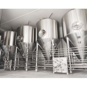 3mm 3000T SS304 Commercial Beer Brewing Equipment