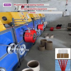 High Speed PLC PP Strapping Band Making Machine With 100cc Metering Pump