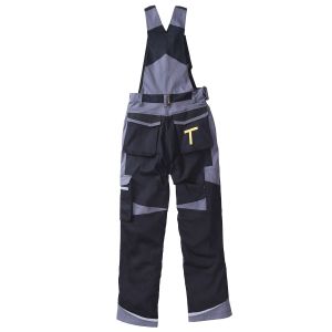 Men'S Elastic Workwear Bib Pants​ Lightweight Fashion Bib Trousers For Indoor