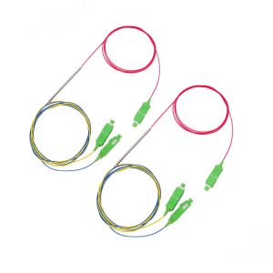 Low Excess Loss 50 Ratio Fiber Optic FBT Coupler