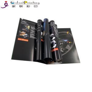 Glossy Lamination Catalog Printing Services A4 Landscape Brochure Printing