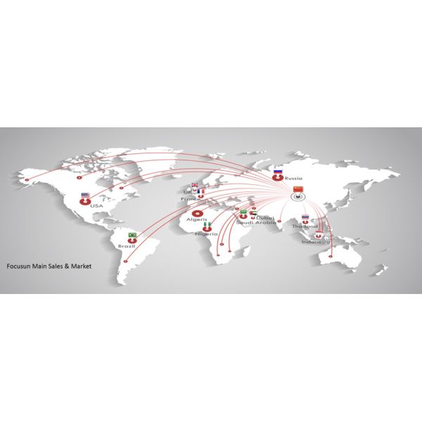 Focusun 1T Containerized Block Ice Machine with 1000kg Ice Storage Capacity
