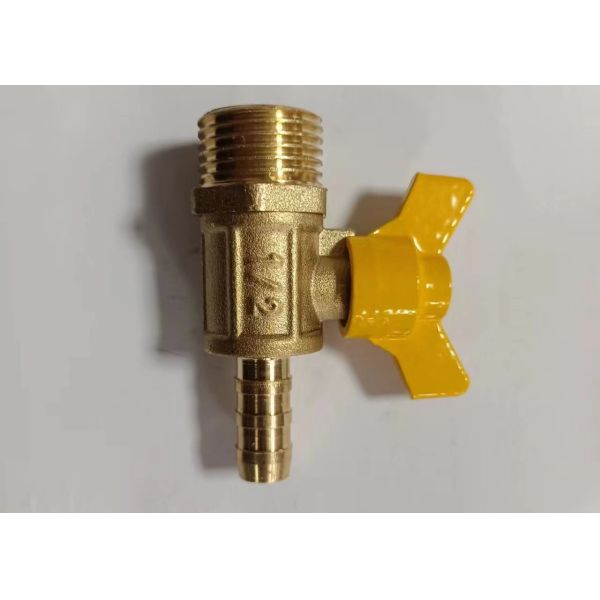 Buy Forged 1 2 Brass Ball Valve Normal Temperature For Oil Gas Water at wholesale prices
