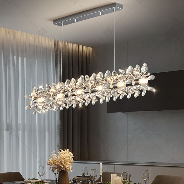 JYLIGHTING Nordic Crystal Luxury Simple Style Living Room Bedroom Modern Pendant Light