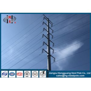Durable Electrical Power Pole Electric Telescoping Pole For Transmission Line