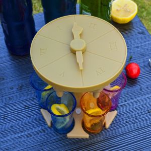 OEM Bar Tool Set Breakfasts Plastic 6 Shot Glass Dispenser