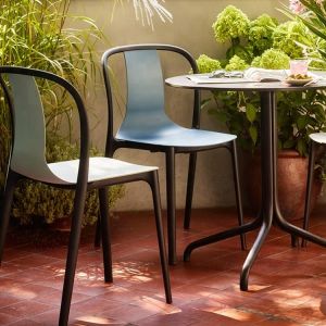 Wholesale modern square garden leisure plastic chair