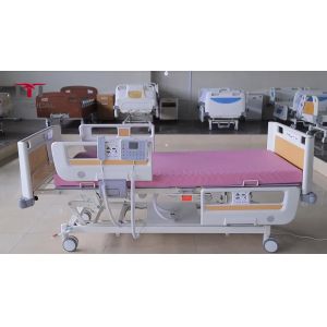 5 Function Medical Hospital Beds Electric Lifting CE ISO Approved