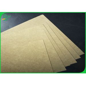 China Great Stiffness 250gsm - 400gsm Brown Kraft Board For Packages on sale