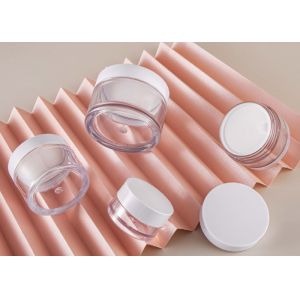 Thick Wall Cream 4 OZ Plastic Cosmetic Jar 120ml With Luxury Paper Box