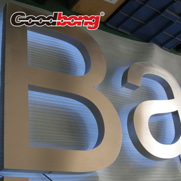 Buy Metal Adhesive Letters, self adhesive metal letters, backlit metal letter at wholesale prices