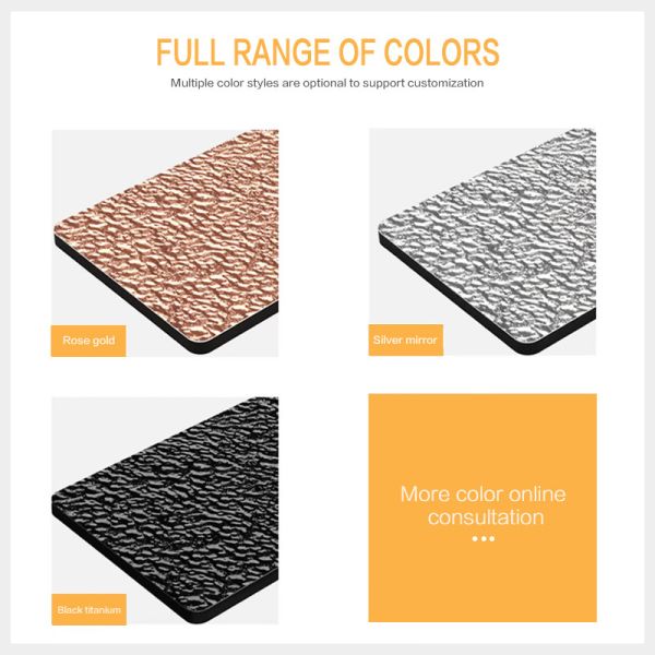 Buy ISO9001 Carbon Crystal Water Ripple Panel Moisture Proof at wholesale prices