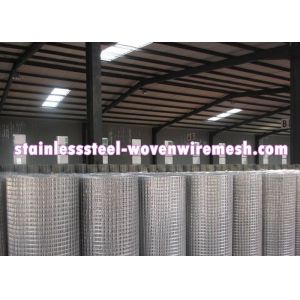 High Tensile Stainless Wire Mesh Sheet , ss Welded Wire Mesh 4x 4 Rust Resistant