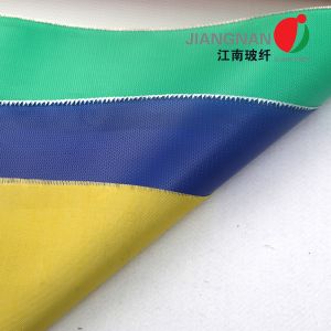 50mm 80g Silicone Coated Fiberglass Fabric With Anti Ripper Insulation