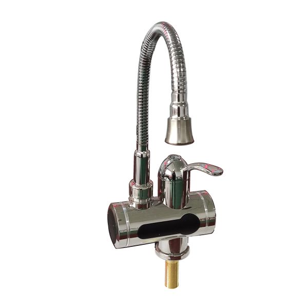 3000W LVD Electric Hot Water Mixer Tap With LED Temperature Display