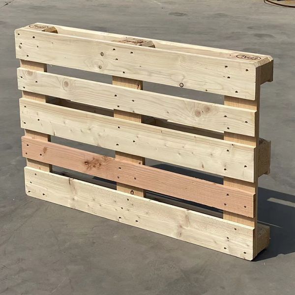 Buy Solid Pine Wood Pallet EURO EPAL Wooden Plywood Pallet Heavy Duty Large Stackable at wholesale prices