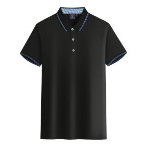 Cotton Polo T-Shirt Logo Printing Polo Shirts for Men
