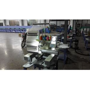 Touch Screen One Head 9 Needle Embroidery Machine For Home Business