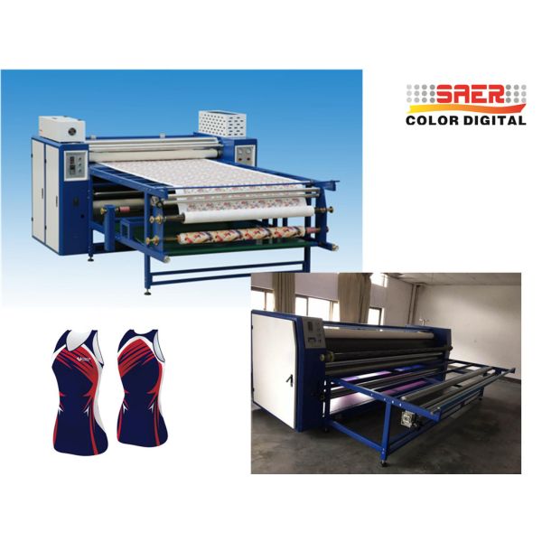 Buy Decoration / Advertising Textile Calender Machine Heat Press Transfer Roller Machine at wholesale prices