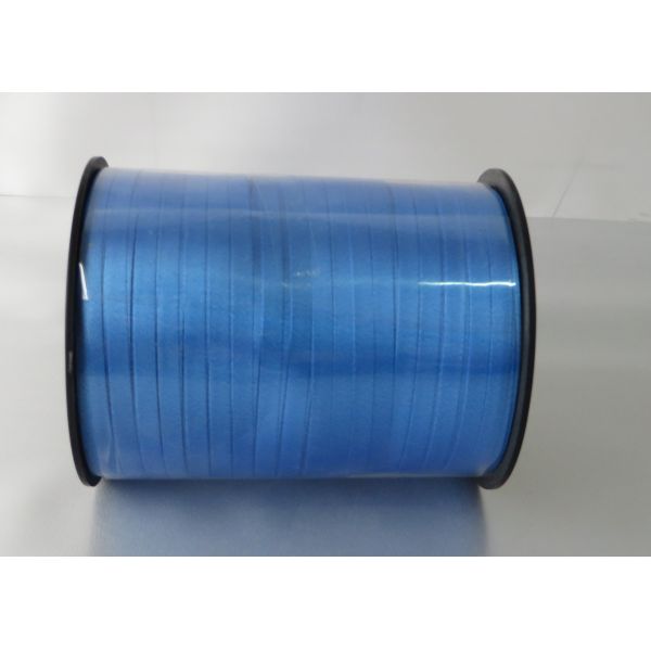 Polypropylene Solid plain Teal Green / Blue Curling balloon ribbon 120U Thickness