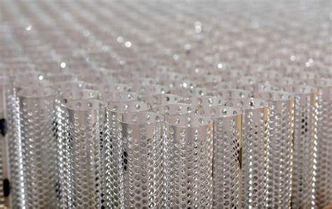 Mesh Screen Filter 304 Stainless Steel Perforated Tube For Automotive Exhaust System