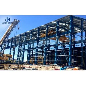 Cutting Service Metal Frame Construction Prefabricated Steel Structure Building