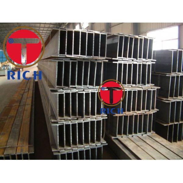 Buy Welded Construction Structural Steel Pipe H Beam For Garden Building And Bridge 100*50*5*7 at wholesale prices