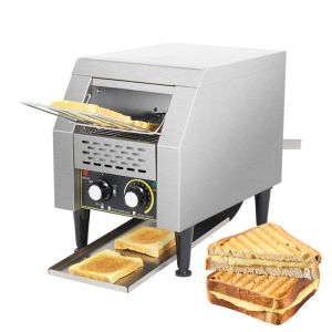 Quality Stainless Steel Electric Conveyor Toaster For Fast Food Restaurant 220V for sale