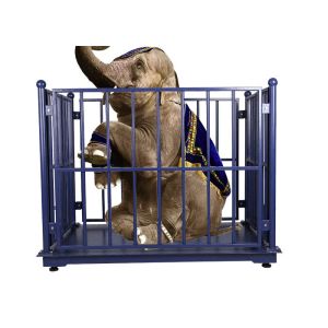 KELI LCD Cattle Weighing Scales Carbon Steel With Locks