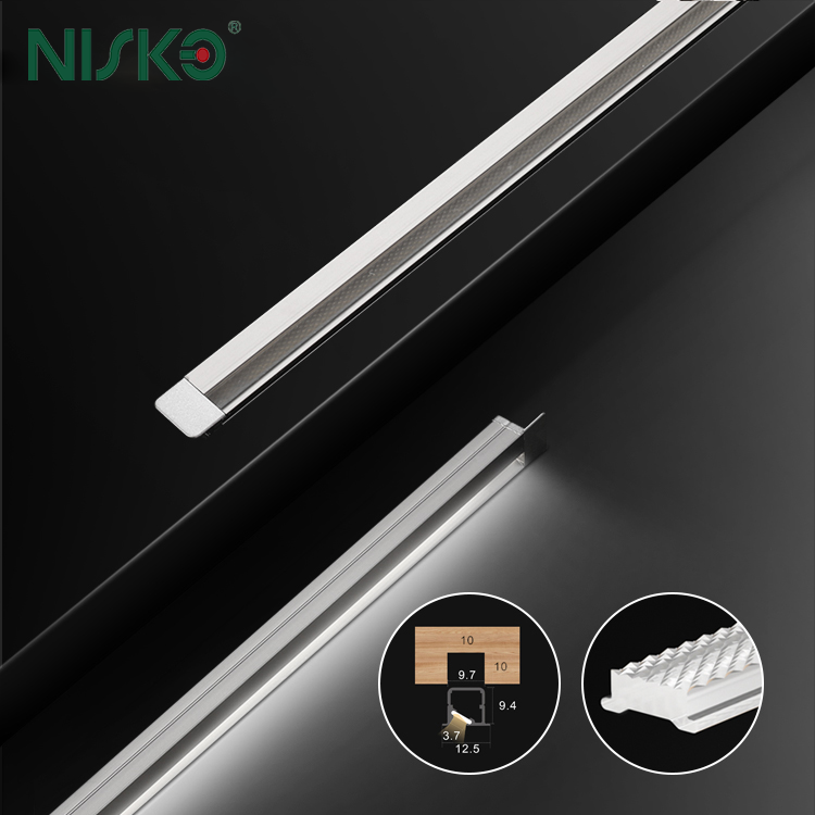 Quality Customized LED Strip Light Embedded Aluminum Profiles Lamp Bar for Closets Lighting for sale