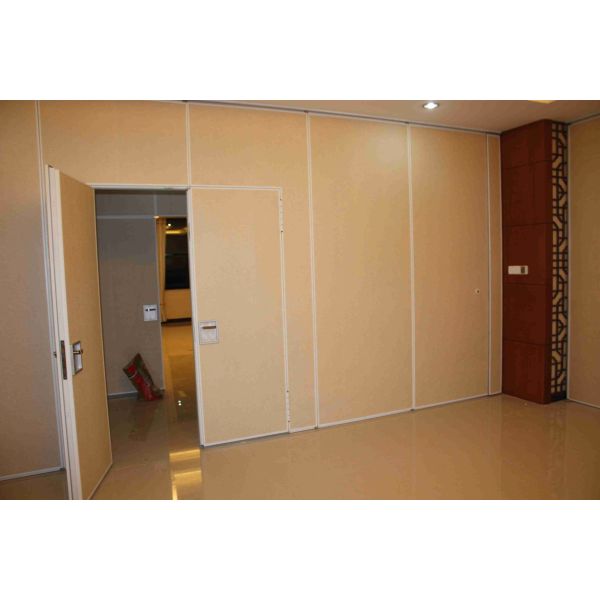 Aluminium Door Track System Acoustic Partition Wall / Sliding Movable Partition Wall Systems