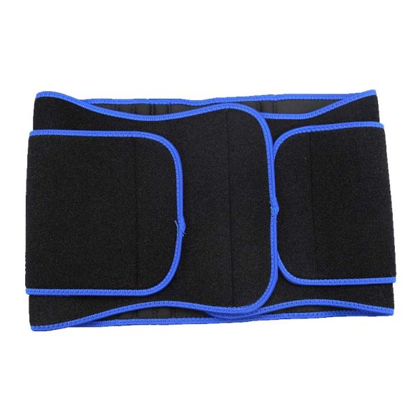NANBIN Blue Neoprene Fabric Waist Trainer Velcro Waist Cincher