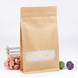 Snack Food Flat k 1500g Kraft Paper Pouches