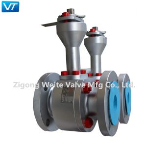 PCTFE Stainless Steel Flanged Ball Valve API6D F316 Ball Valve