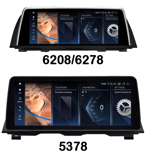 10.25''/12.3'' Screen For BMW 5 Series F10 F11 F18 2011-2012 CIC Android