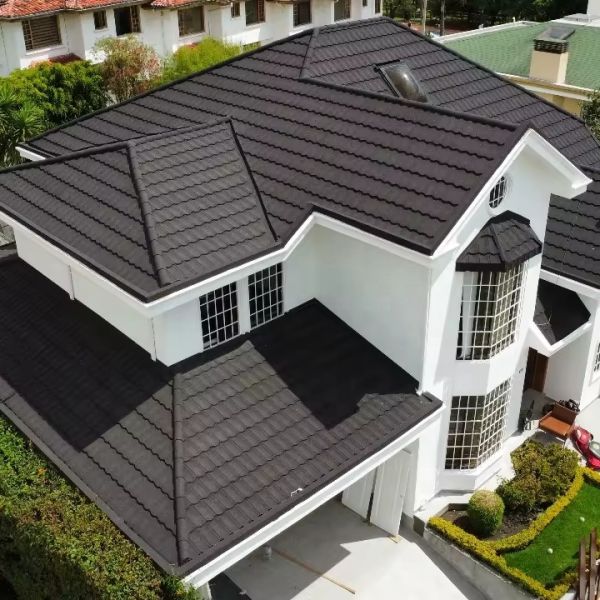 420mm Width Metal Stone Coated Colorful Corrugated Roof Sheet