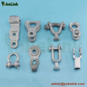 New design hot dip galvanized wire rope thimble clevis