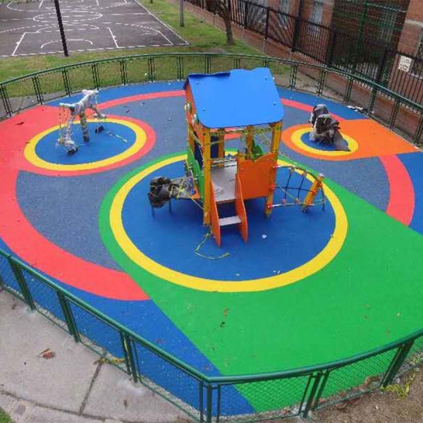 Buy Plastic Cutting Recycled EPDM Granules For Kindergarten Playground Surfacing at wholesale prices